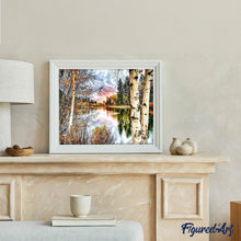 Charger l'image dans la galerie, Broderie Diamant | Broderie Diamant - Boulot et Lac | Broderie Paysages paysages | FiguredArt