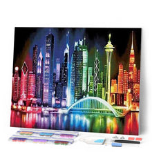 Charger l'image dans la galerie, Broderie Diamant | Broderie Diamant - Ville dAsie | Broderie Ville ville | FiguredArt