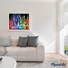 Charger l'image dans la galerie, Broderie Diamant | Broderie Diamant - Ville dAsie | Broderie Ville ville | FiguredArt