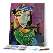 Charger l'image dans la galerie, Broderie Diamant | Broderie Diamant - Picasso | Broderie Reproduction dOeuvres picasso reproduction doeuvres | FiguredArt