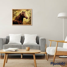 Charger l'image dans la galerie, Broderie Diamant | Broderie Diamant - Beau Cheval | animaux Broderie Animaux chevaux | FiguredArt