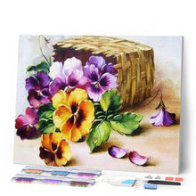 Charger l'image dans la galerie, Broderie Diamant | Broderie Diamant - Pétales de Fleurs | Broderie Fleurs fleurs | FiguredArt