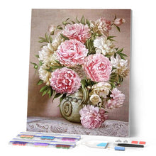 Charger l'image dans la galerie, Broderie Diamant | Broderie Diamant - Bouquet de Fleurs | Broderie Fleurs fleurs | FiguredArt