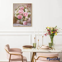 Charger l'image dans la galerie, Broderie Diamant | Broderie Diamant - Bouquet de Fleurs | Broderie Fleurs fleurs | FiguredArt