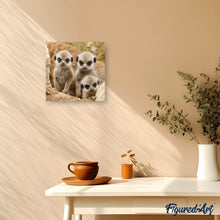 Charger l'image dans la galerie, Broderie Diamant | Broderie Diamant - Petit Singe exotique | animaux Broderie Animaux singes | FiguredArt