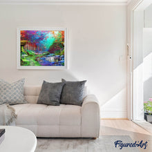Charger l'image dans la galerie, Broderie Diamant | Broderie Diamant - Jardin relaxant | Broderie Paysages paysages | FiguredArt