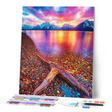 Charger l'image dans la galerie, Broderie Diamant | Broderie Diamant - Bord de Lac | Broderie Paysages paysages | FiguredArt