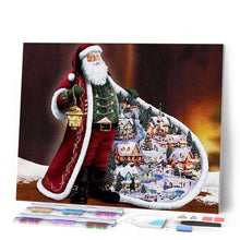 Charger l'image dans la galerie, Broderie Diamant | Broderie Diamant - Cadeaux du Père Noël | Broderie Religion Noël | FiguredArt