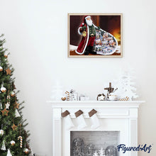 Charger l'image dans la galerie, Broderie Diamant | Broderie Diamant - Cadeaux du Père Noël | Broderie Religion Noël | FiguredArt