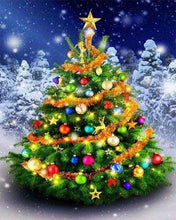 Charger l'image dans la galerie, Broderie Diamant | Broderie Diamant - Grand Sapin de Noël | Broderie Religion Noël | FiguredArt