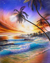 Charger l'image dans la galerie, Broderie Diamant | Broderie Diamant - Le paradis sur Mer | animaux Broderie Animaux | FiguredArt