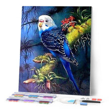 Charger l'image dans la galerie, Broderie Diamant | Broderie Diamant - Grande Perruche | animaux Broderie Animaux | FiguredArt