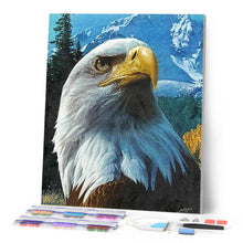 Charger l'image dans la galerie, Broderie Diamant | Broderie Diamant - Aigle et Montagne | aigles animaux Broderie Animaux montagnes | FiguredArt