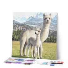 Charger l'image dans la galerie, Broderie Diamant | Broderie Diamant - Lama | animaux Broderie Animaux | FiguredArt