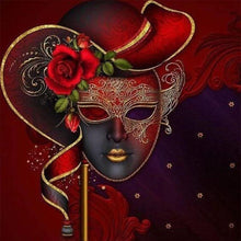 Charger l'image dans la galerie, Broderie Diamant | Broderie Diamant - Masque | Broderie Romantique romantique | FiguredArt