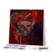 Charger l'image dans la galerie, Broderie Diamant | Broderie Diamant - Masque | Broderie Romantique romantique | FiguredArt
