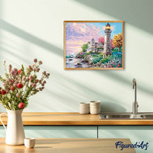 Charger l'image dans la galerie, Broderie Diamant | Broderie Diamant - Petit Phare | Broderie Paysages paysages | FiguredArt