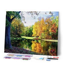 Charger l'image dans la galerie, Broderie Diamant | Broderie Diamant - Vue détang | Broderie Paysages paysages | FiguredArt
