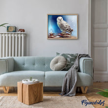 Charger l'image dans la galerie, Broderie Diamant | Broderie Diamant - Chouette et Livre | animaux Broderie Animaux chouettes et hiboux | FiguredArt