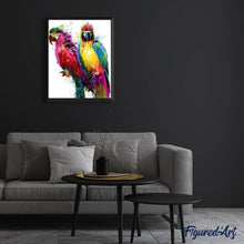 Charger l'image dans la galerie, Broderie Diamant | Broderie Diamant - Perroquets Design | animaux Broderie Animaux oiseaux perroquets | FiguredArt