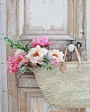 Charger l'image dans la galerie, Broderie Diamant | Broderie Diamant - Sac et Fleurs | Broderie Fleurs fleurs | FiguredArt