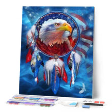 Charger l'image dans la galerie, Broderie Diamant | Broderie Diamant - LAigle USA | aigles animaux Broderie Animaux | FiguredArt