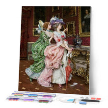 Charger l'image dans la galerie, Broderie Diamant | Broderie Diamant - Courtisanes | Broderie Romantique romantique | FiguredArt