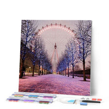 Charger l'image dans la galerie, Broderie Diamant | Broderie Diamant - La Grande Roue | Broderie Ville ville | FiguredArt
