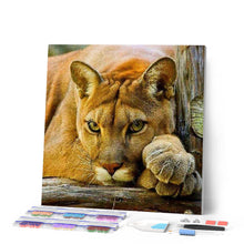 Charger l'image dans la galerie, Broderie Diamant | Broderie Diamant - Lionne | animaux Broderie Animaux lions | FiguredArt