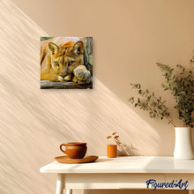 Charger l'image dans la galerie, Broderie Diamant | Broderie Diamant - Lionne | animaux Broderie Animaux lions | FiguredArt
