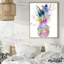 Charger l'image dans la galerie, Broderie Diamant | Broderie Diamant - Ananas | Broderie Envies dAilleurs envies dailleurs | FiguredArt