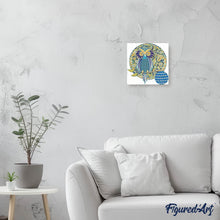 Charger l'image dans la galerie, Broderie Diamant | Broderie Diamant - Hiboux Dessin | animaux Broderie Animaux chouettes et hiboux | FiguredArt