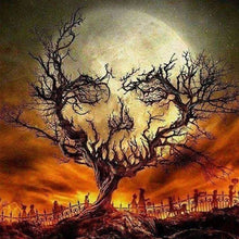 Charger l'image dans la galerie, Broderie Diamant | Broderie Diamant - Arbre de la Mort | arbres Broderie Paysages paysages | FiguredArt