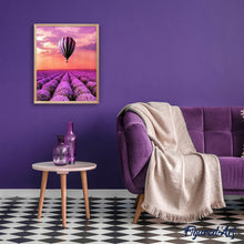 Charger l'image dans la galerie, Broderie Diamant | Broderie Diamant - Montgolfières au-dessus des champs | Broderie Paysages paysages | FiguredArt