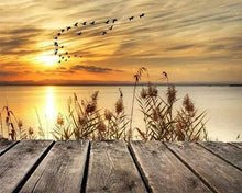 Charger l'image dans la galerie, Broderie Diamant | Broderie Diamant - Au bord du Lac | Broderie Paysages paysages | FiguredArt
