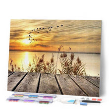 Charger l'image dans la galerie, Broderie Diamant | Broderie Diamant - Au bord du Lac | Broderie Paysages paysages | FiguredArt