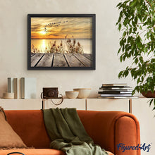 Charger l'image dans la galerie, Broderie Diamant | Broderie Diamant - Au bord du Lac | Broderie Paysages paysages | FiguredArt