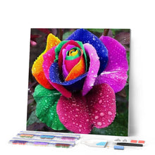Charger l'image dans la galerie, Broderie Diamant | Broderie Diamant - Grande Pétale de Fleur | Broderie Fleurs fleurs | FiguredArt