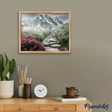Charger l'image dans la galerie, Broderie Diamant | Broderie Diamant - Chemin de Montagne | Broderie Paysages montagnes paysages | FiguredArt