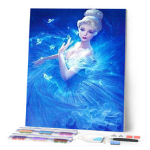 Charger l'image dans la galerie, Broderie Diamant | Broderie Diamant - Princesse en Bleu | Broderie Romantique romantique | FiguredArt