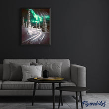 Charger l'image dans la galerie, Broderie Diamant | Broderie Diamant - Incroyable Ciel de Montagne | Broderie Romantique montagnes romantique | FiguredArt
