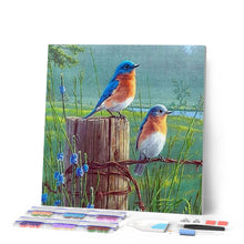 Charger l'image dans la galerie, Broderie Diamant | Broderie Diamant - Petits Oiseaux | animaux Broderie Animaux oiseaux | FiguredArt