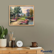 Charger l'image dans la galerie, Broderie Diamant | Broderie Diamant - Grand Jardin | Broderie Paysages paysages | FiguredArt