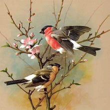 Charger l'image dans la galerie, Broderie Diamant | Broderie Diamant - Oiseaux sur Petite Branche | animaux Broderie Animaux oiseaux | FiguredArt