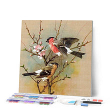 Charger l'image dans la galerie, Broderie Diamant | Broderie Diamant - Oiseaux sur Petite Branche | animaux Broderie Animaux oiseaux | FiguredArt