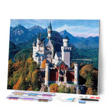 Charger l'image dans la galerie, Broderie Diamant | Broderie Diamant - Chateau Forteresse | Broderie Ville chateaux ville | FiguredArt