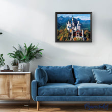 Charger l'image dans la galerie, Broderie Diamant | Broderie Diamant - Chateau Forteresse | Broderie Ville chateaux ville | FiguredArt