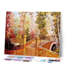 Charger l'image dans la galerie, Broderie Diamant | Broderie Diamant - Pont dAutomne | Broderie Romantique romantique | FiguredArt