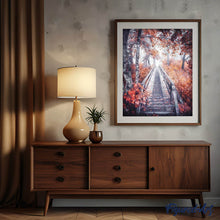 Charger l'image dans la galerie, Broderie Diamant | Broderie Diamant - Chemin dAutomne | Broderie Romantique romantique | FiguredArt