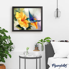 Charger l'image dans la galerie, Broderie Diamant | Broderie Diamant - Colibri | animaux Broderie Animaux | FiguredArt